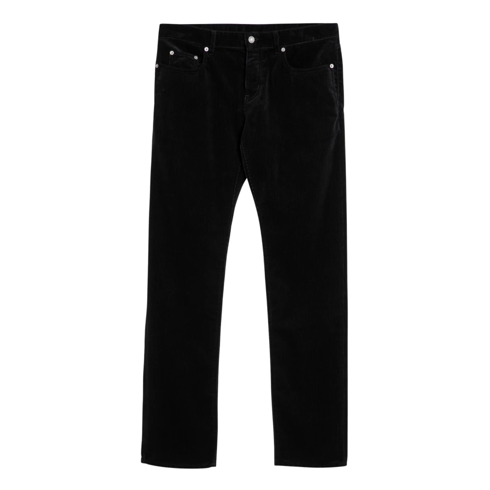 Saint Laurent Slim Fit Broek Black Heren