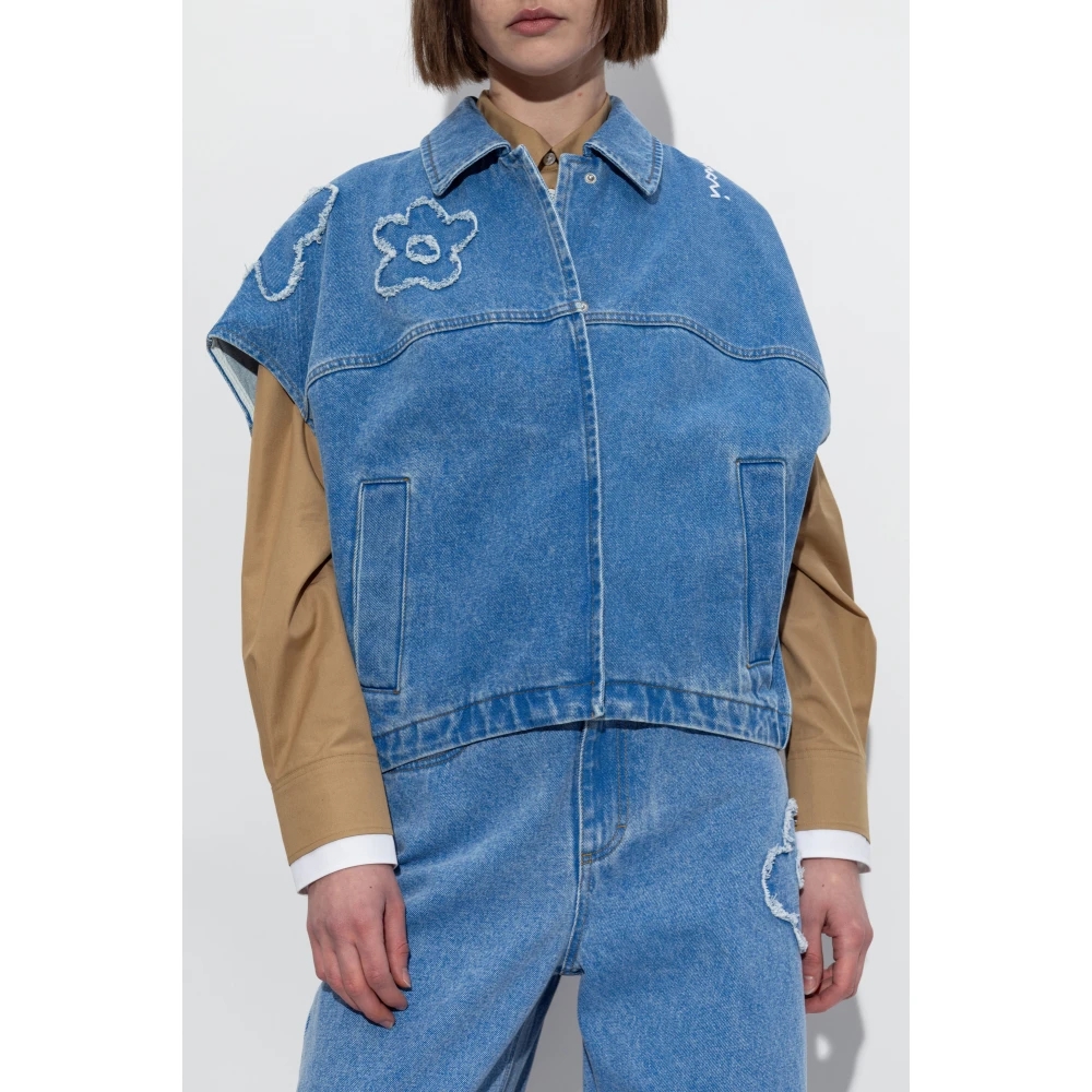 Marni Denim vest Blue Dames