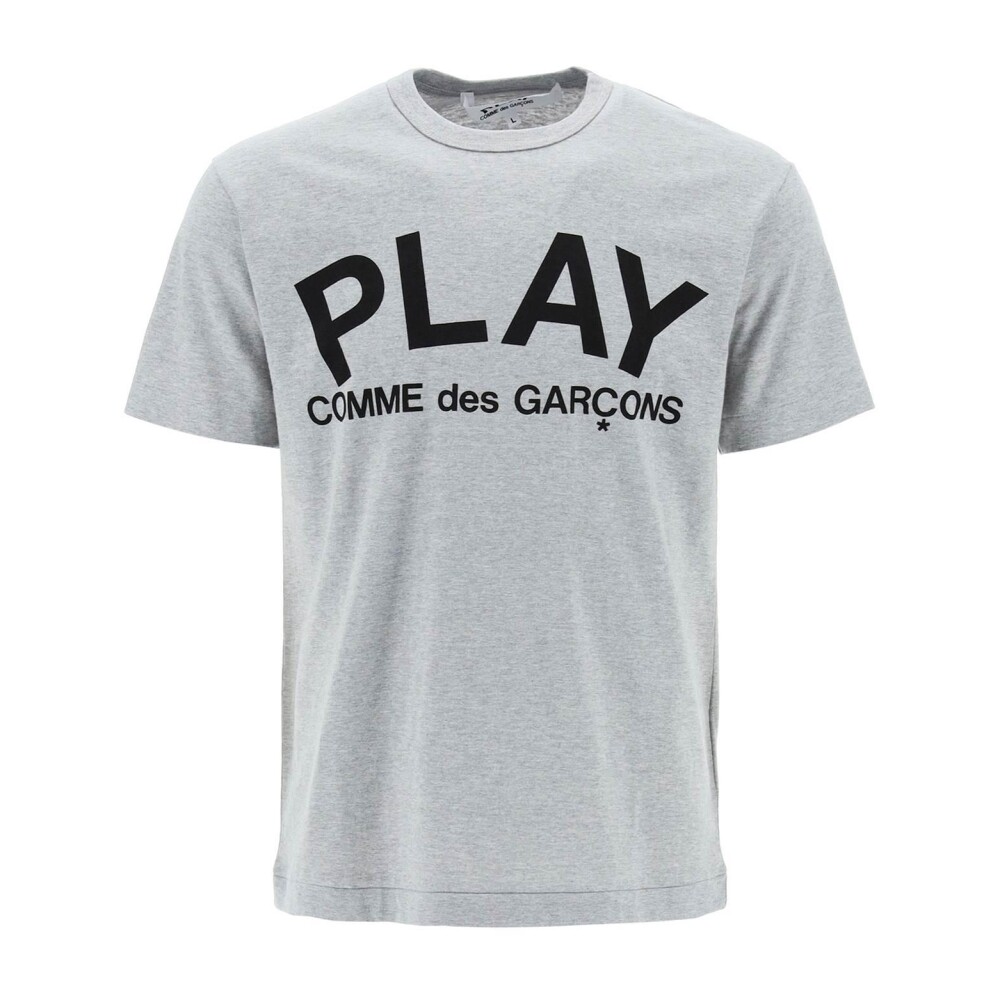 T shirt met Play Print van Puur Katoen Comme des Gar ons Play