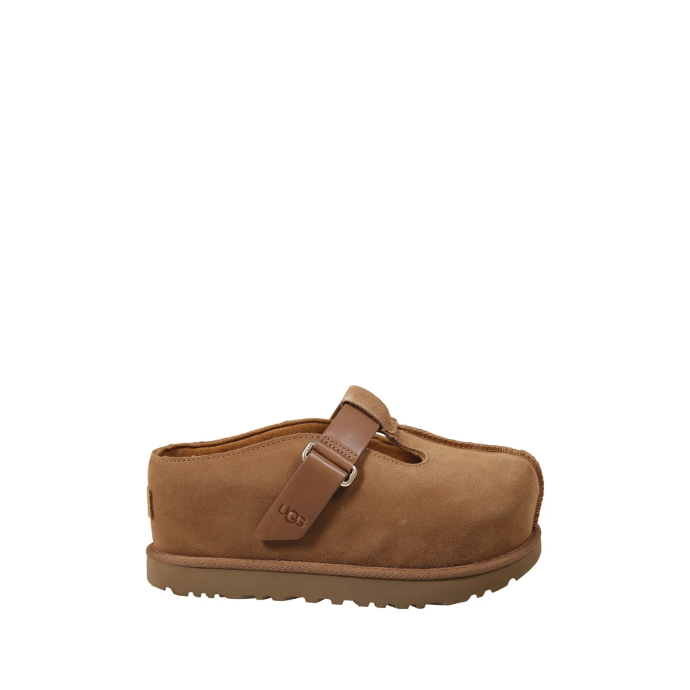 Ugg Brown Mules, Female, 6 Uk, W Goldenstar Hi Clog Mule