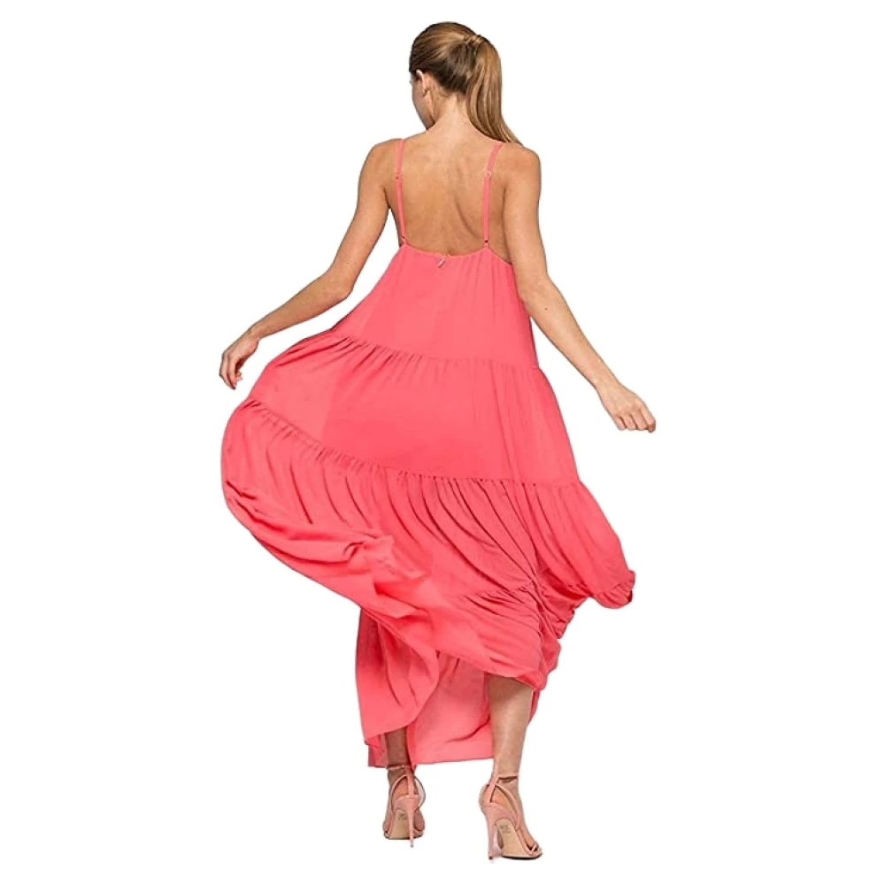 Kocca Lange Jurk Pink Dames