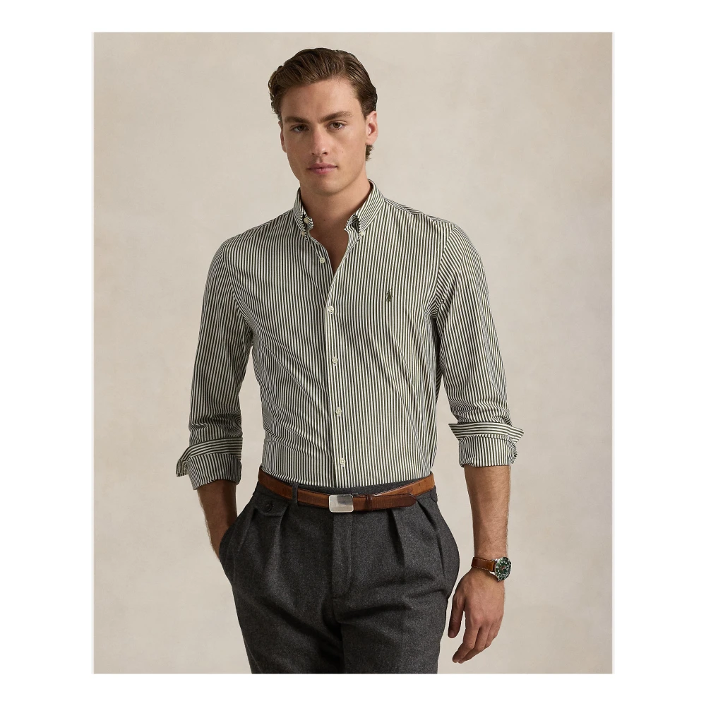 Ralph Lauren Casual Overhemd Green Heren