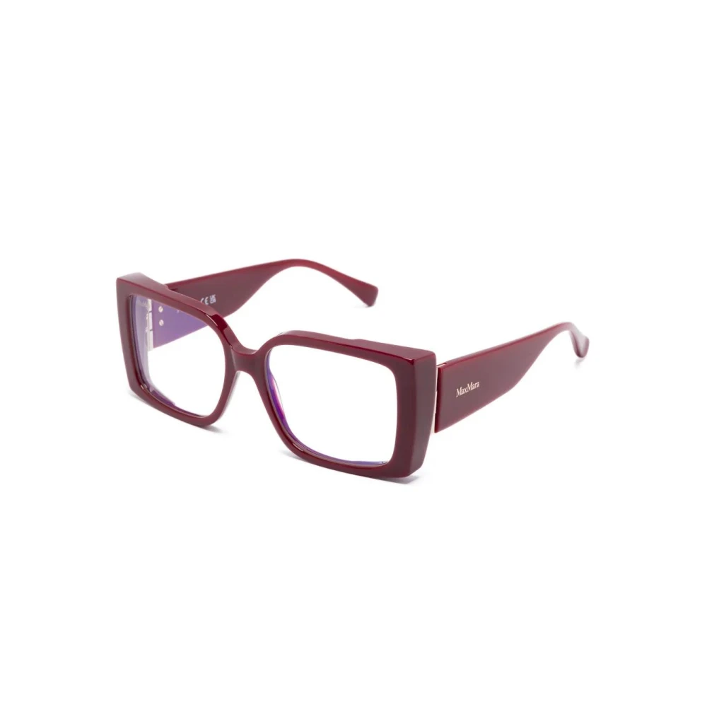 Max Mara Red Glasses, Female, 55 Mm, Optical Frame
