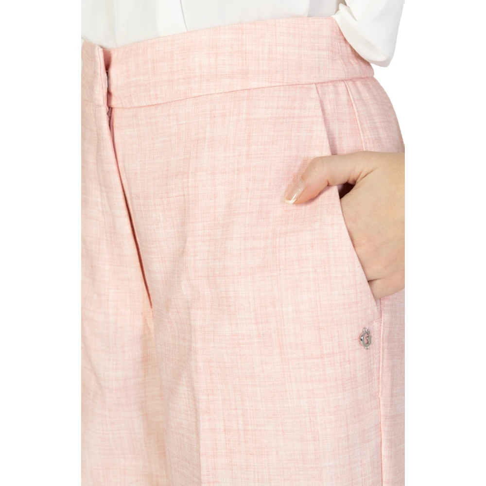Guess Trousers Pink Dames