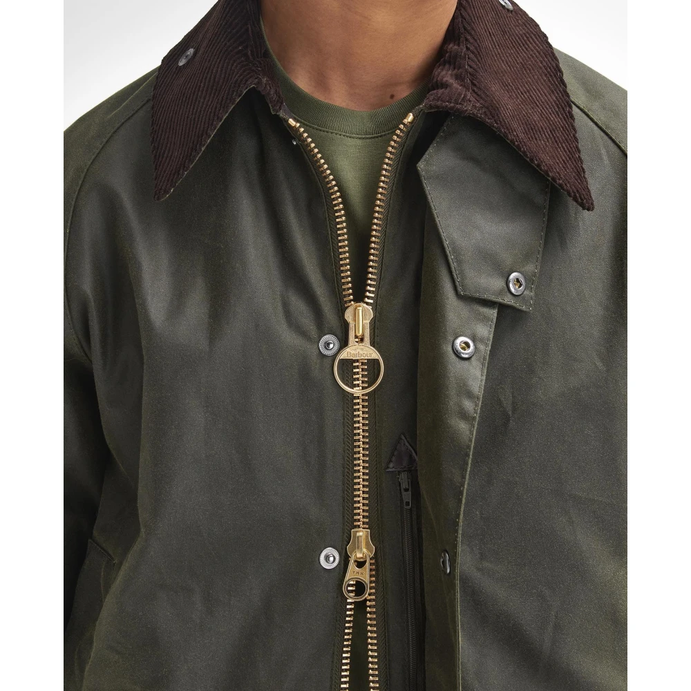 Barbour Klassieke Beaufort Gewaxte Jas Green Heren
