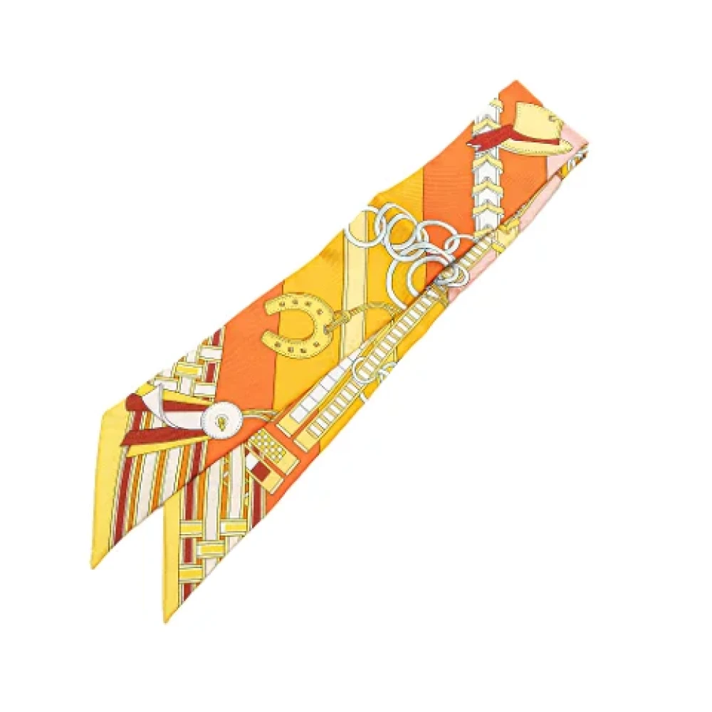 Pre-owned > Pre-owned Accessories > Pre-owned Scarves - - Hermès Vintage - Modalova