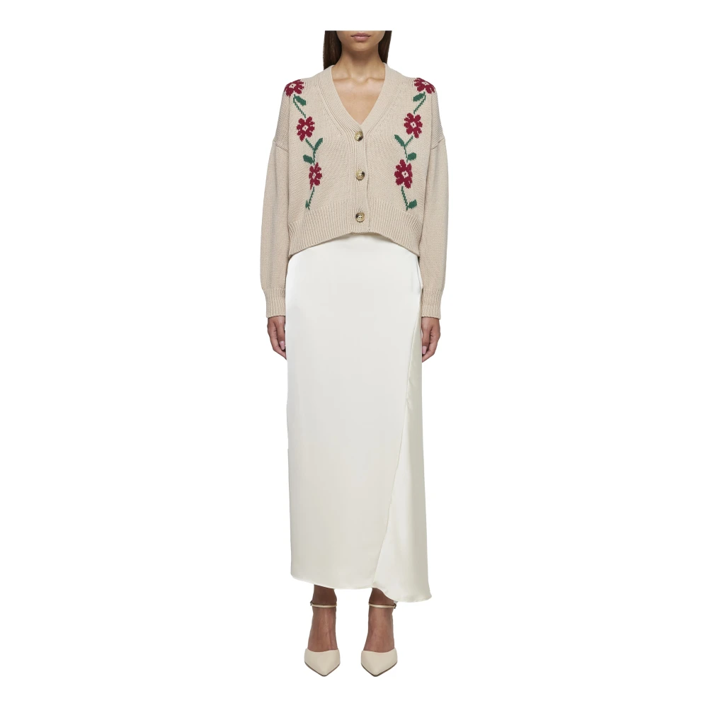 Max Mara Weekend Gezellige Teulada Sweaters voor Weekend Beige Dames