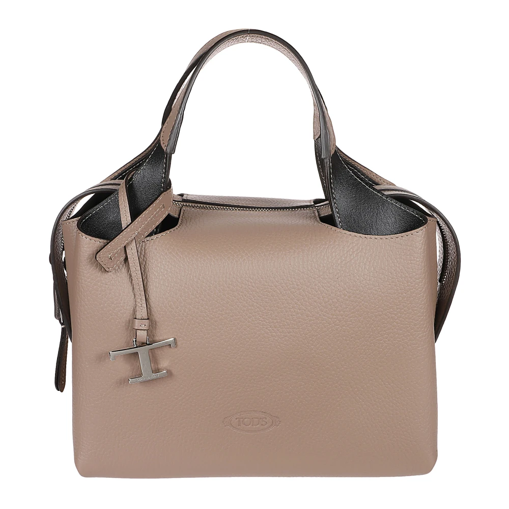 TOD'S Stijlvolle Medium Tas Beige Dames