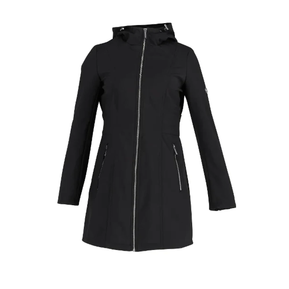Michael Kors Pre-owned Polyester outerwear Black Dames