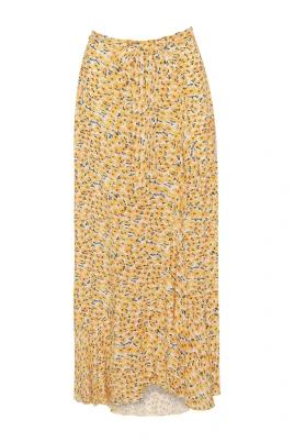 Milly Wrap Skirt Long