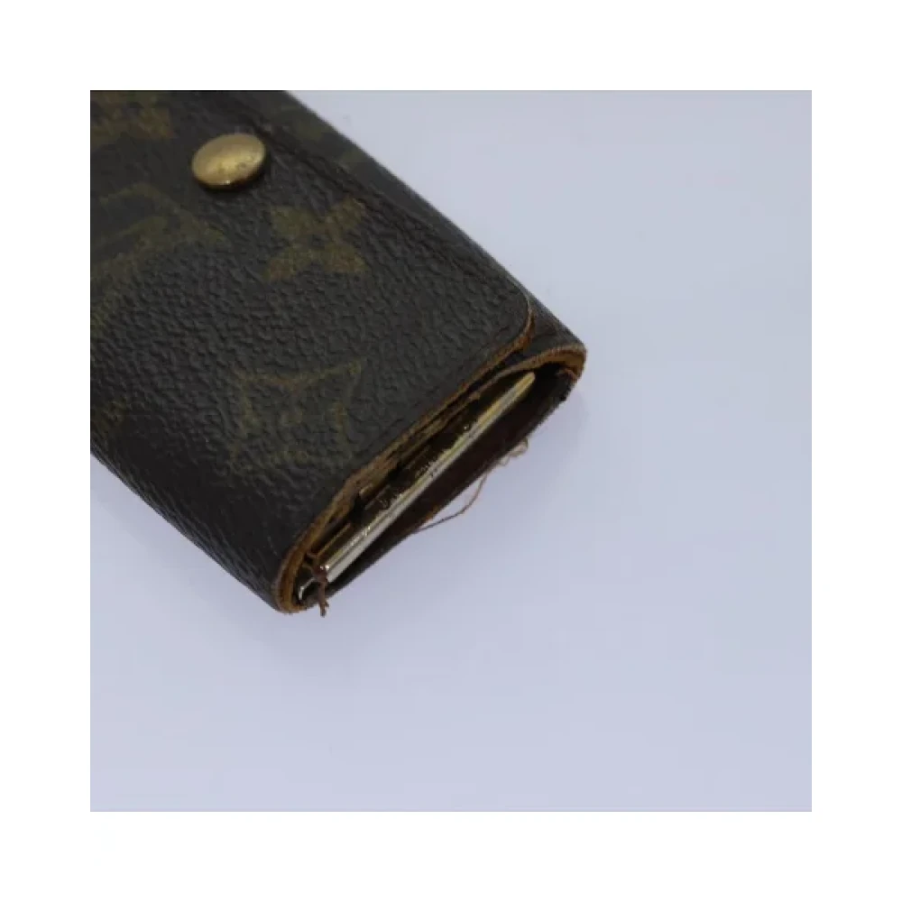 Louis Vuitton Vintage Pre-owned Canvas key-holders Brown Dames