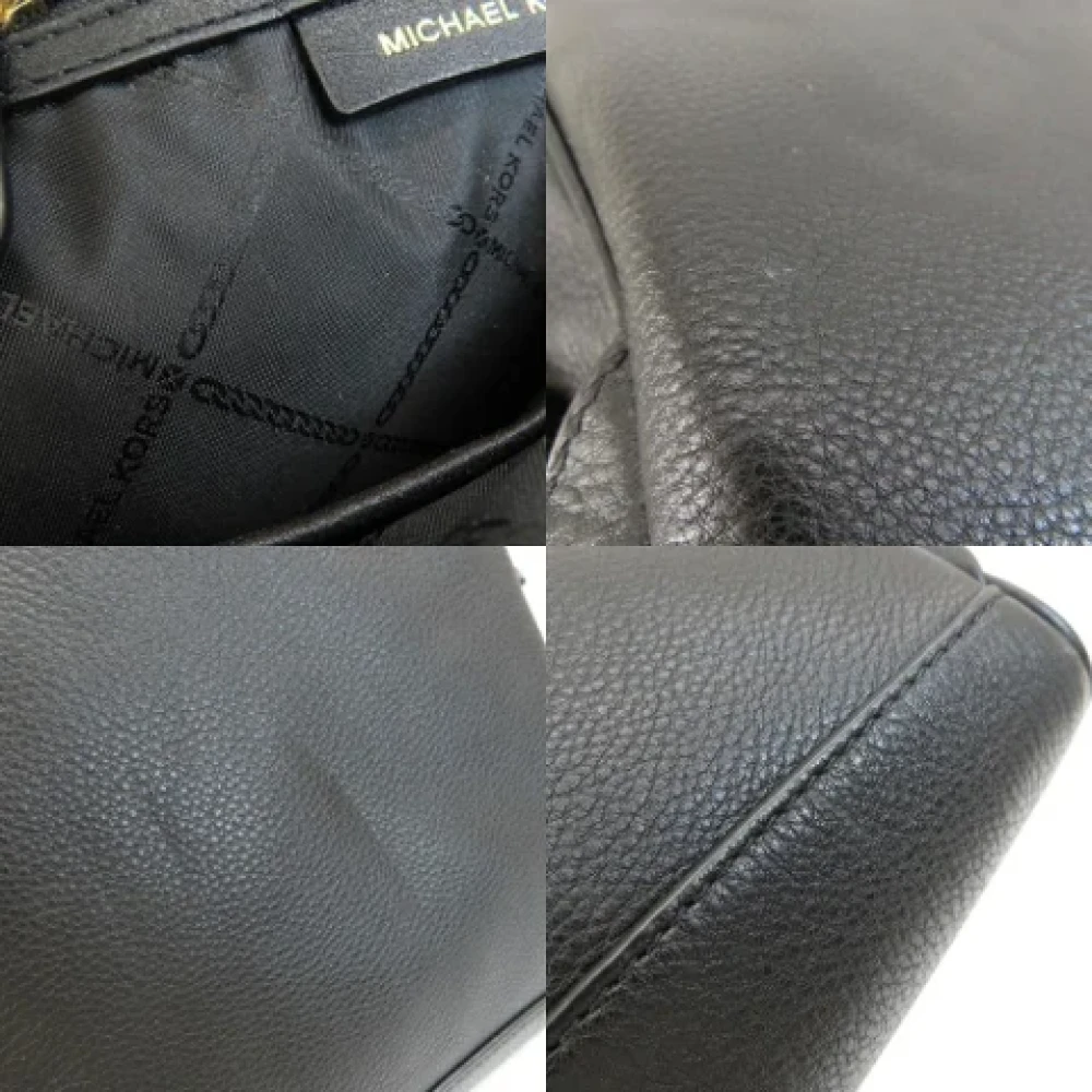 Michael Kors Pre-owned Leather backpacks Black Dames