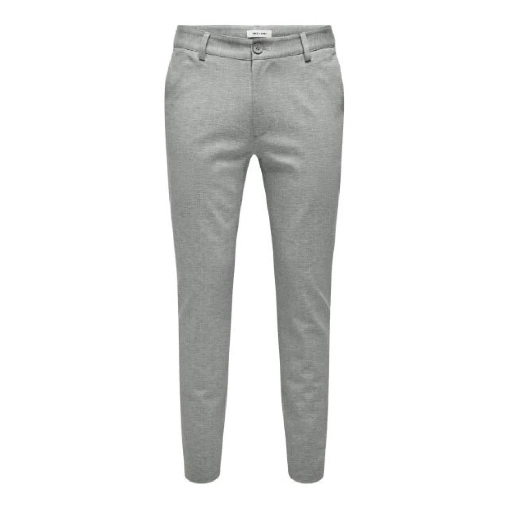 Only & Sons Chinos Gray Heren