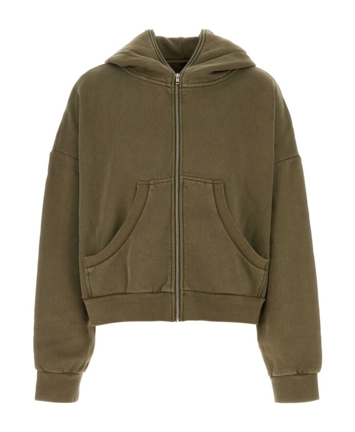 sweatshirt-oversize-en-coton-vert-armee