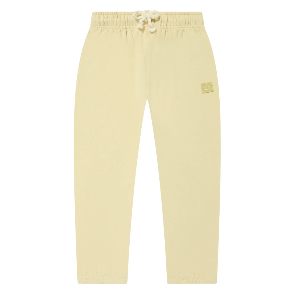 Acne Studios Boys Green Kids Logo Joggers
