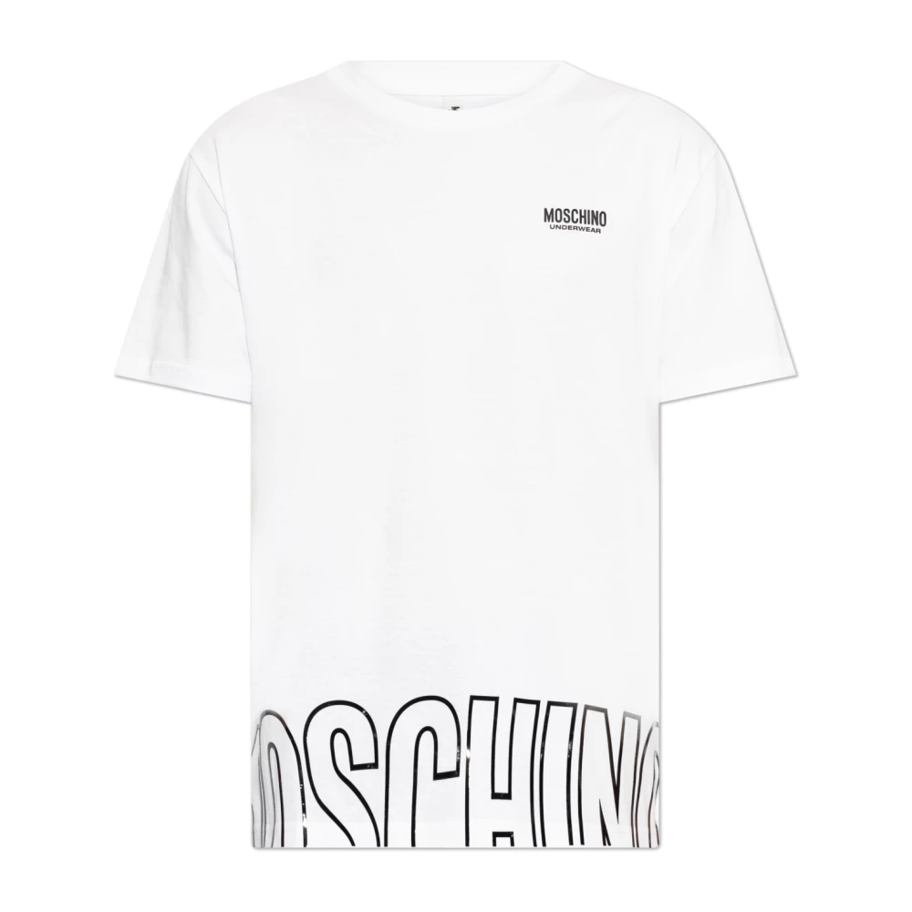 Moschino T-shirt uit de ondergoedlijn White Heren