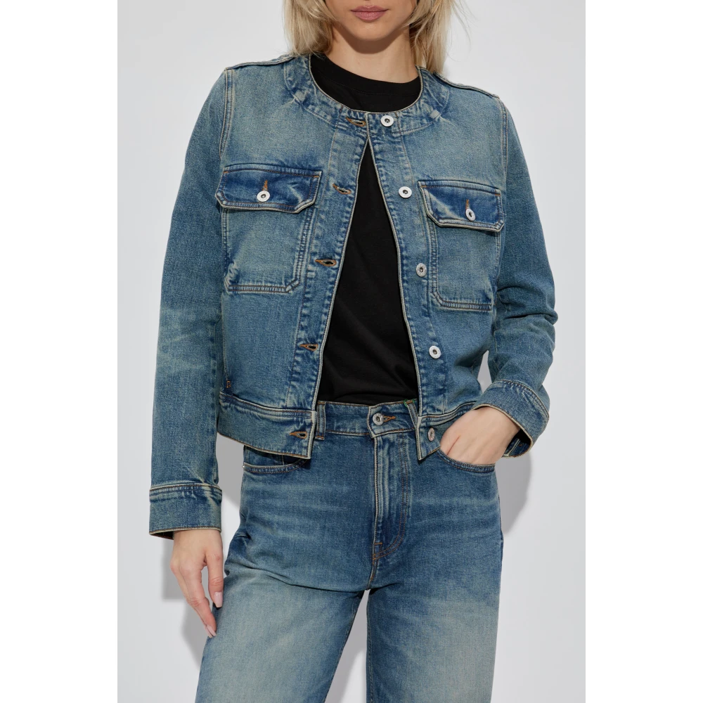 Kenzo Denim jas Blue Dames