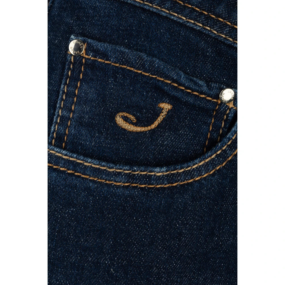 Jacob Cohën Klassieke Denim Jeans voor Mannen Blue Heren