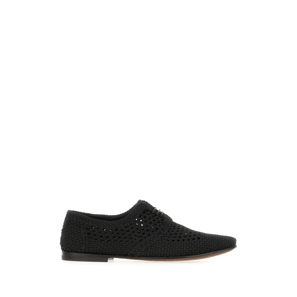 Dolce & Gabbana Men's Black Lace-Up Shoes