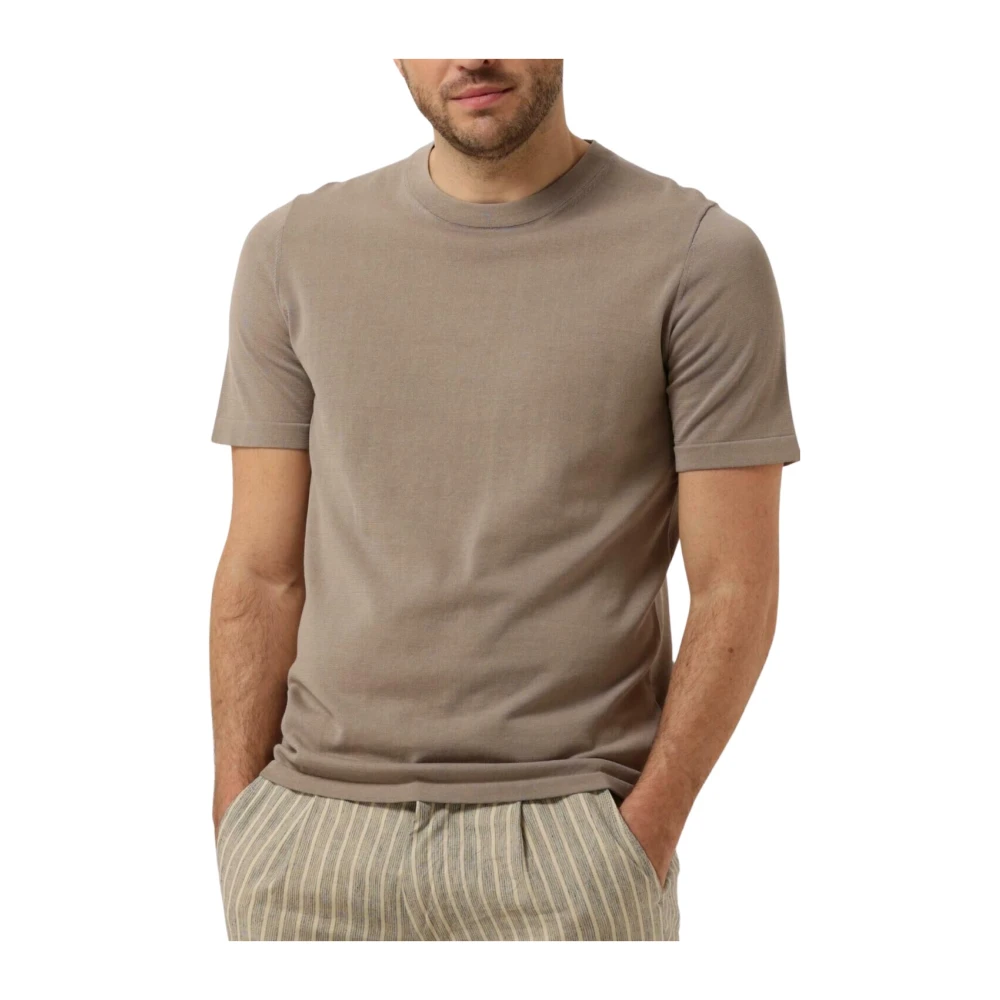 Drykorn Heren Polo & T-shirts Valentin Beige Heren