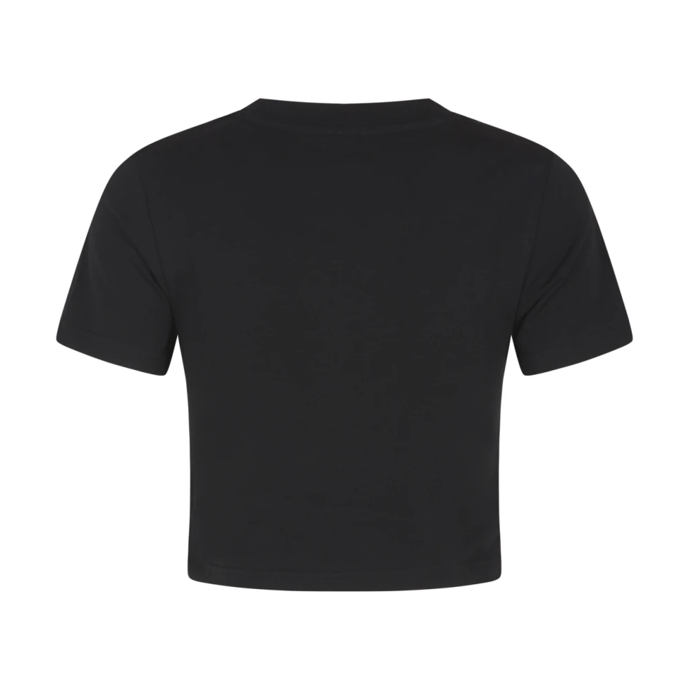 Casablanca Diamanten Kolom Bedrukt Baby T-Shirt Black Dames