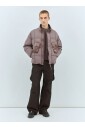 matte-puffer-jacket-met-glanzende-panelen