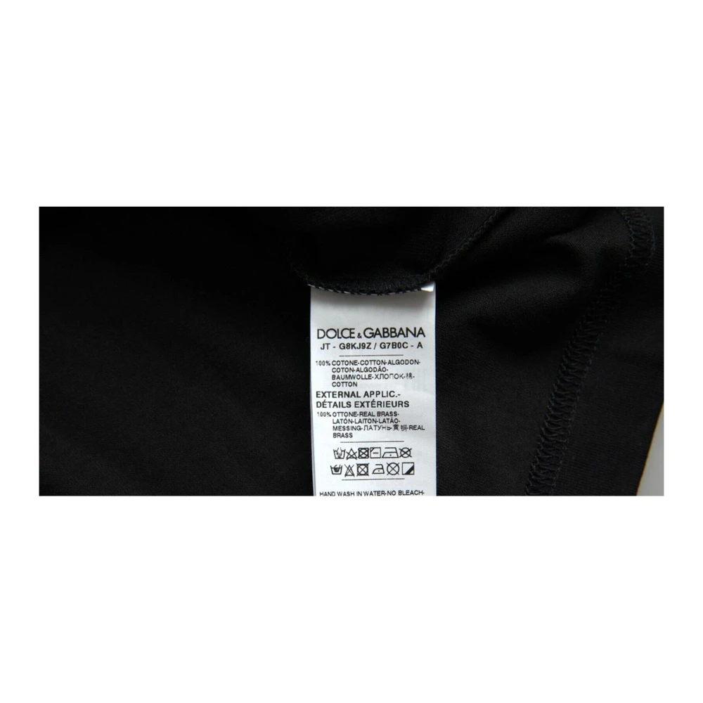 Dolce & Gabbana T-Shirts Black Heren