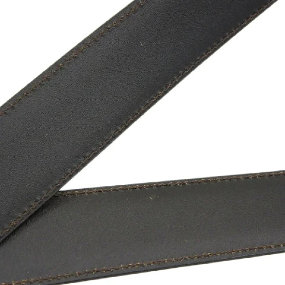 Cartier Vintage Pre-owned Leather belts Black Dames