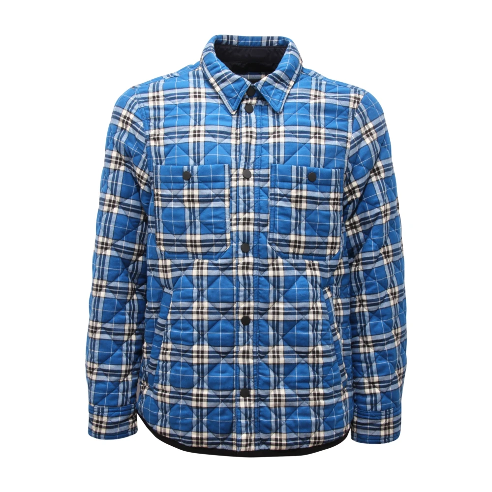 Officina36 Multicolor Light Jackets, Male, S, Royal Shirt Jacket