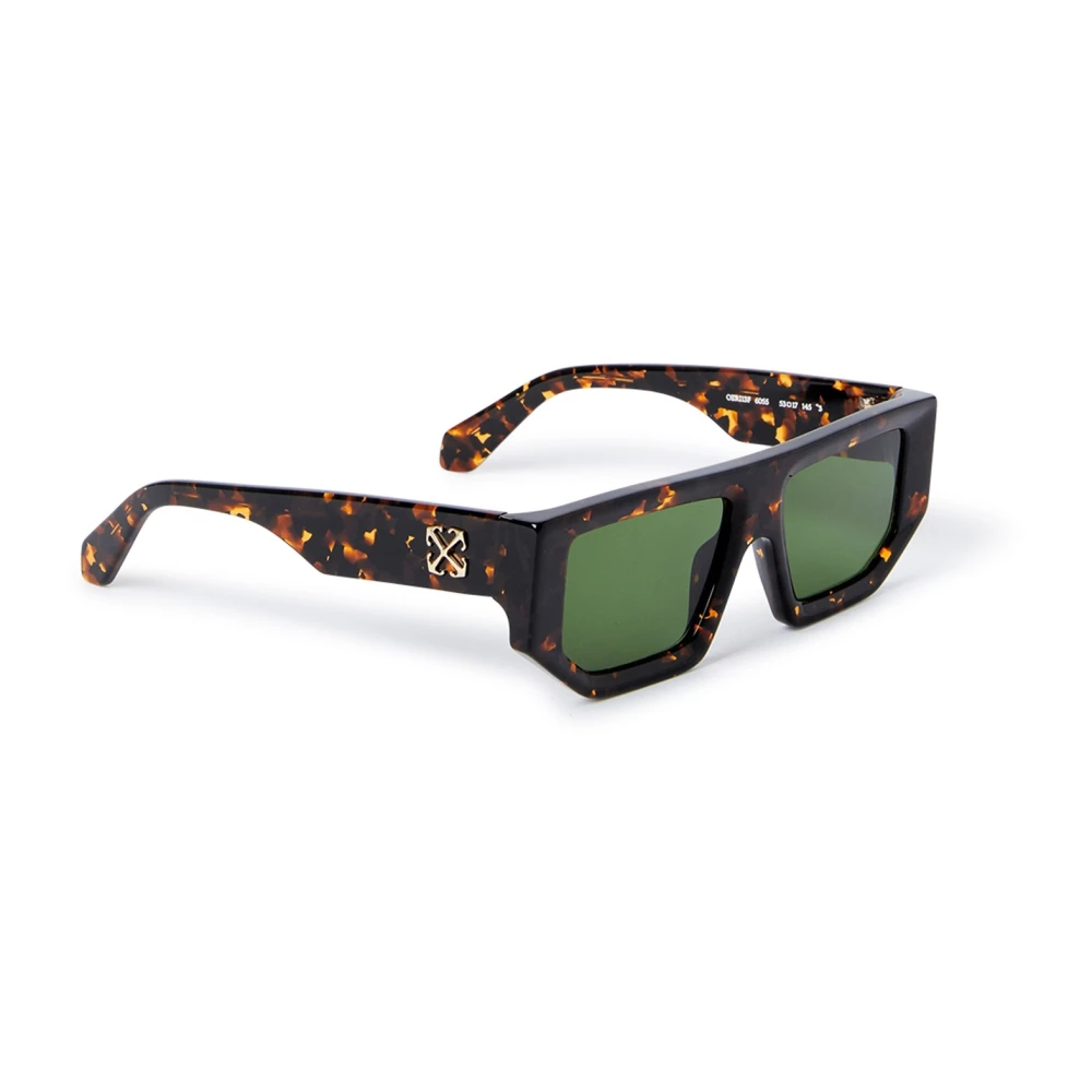 Off White Unisex Brown/White Sunglasses