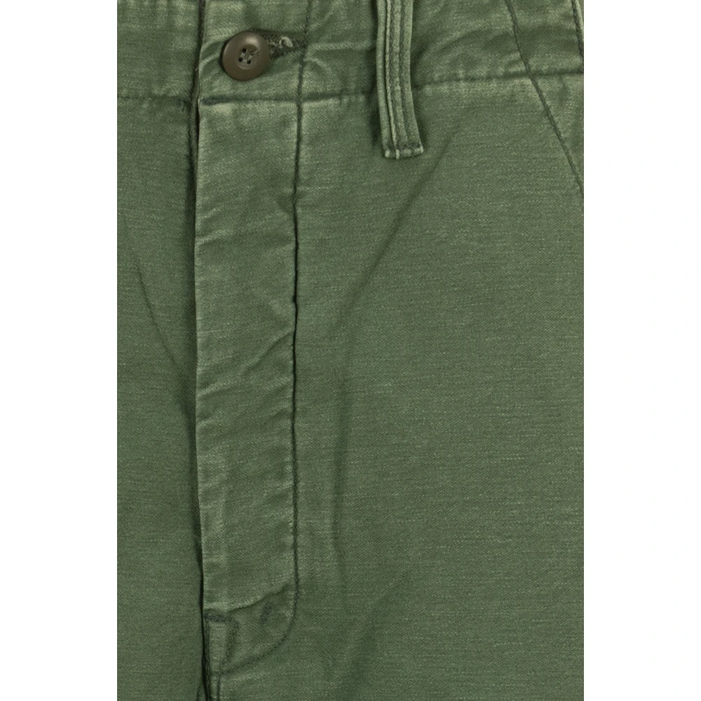 Mother Wide Trousers Green Dames