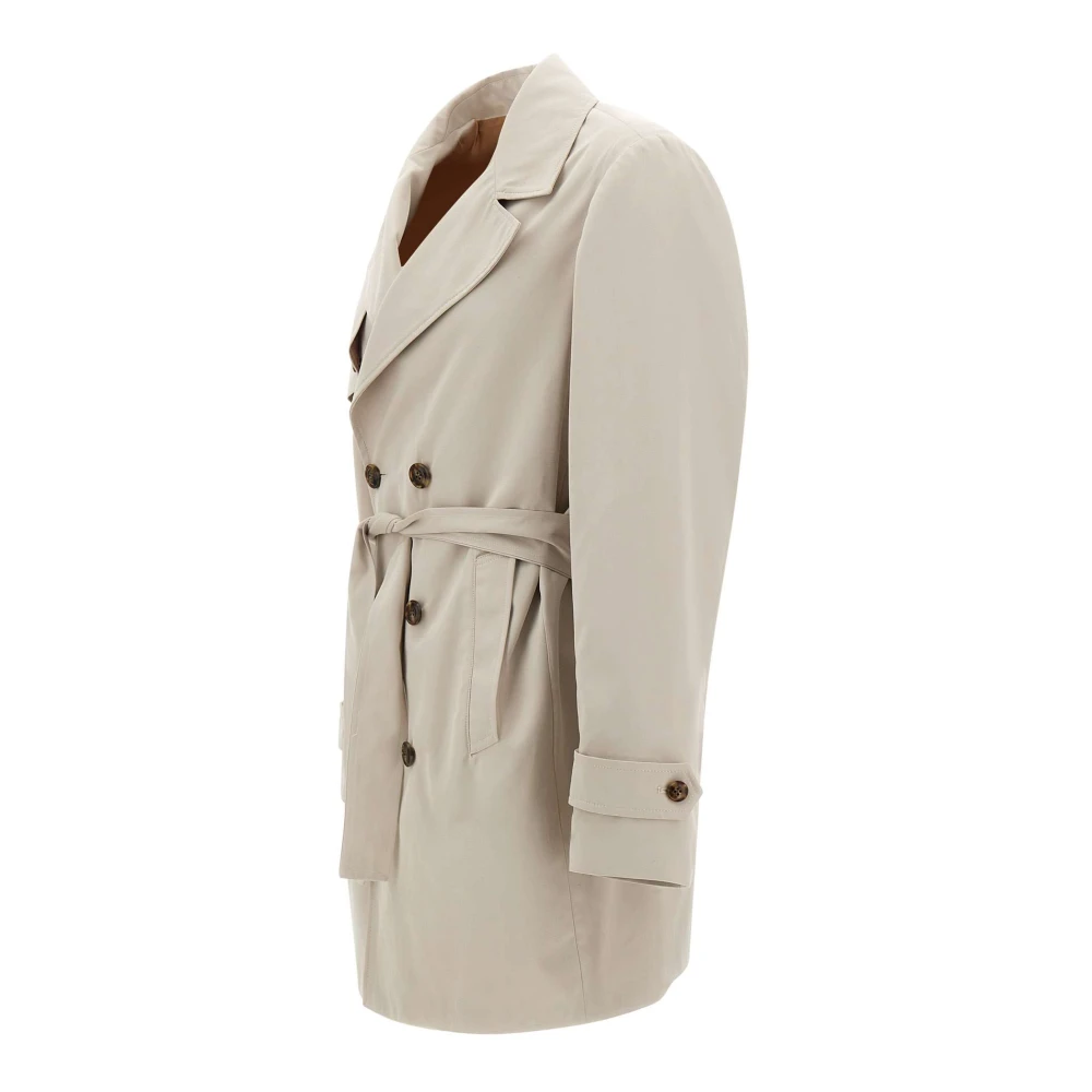 Barba Sherlock Trenchcoat Beige Heren