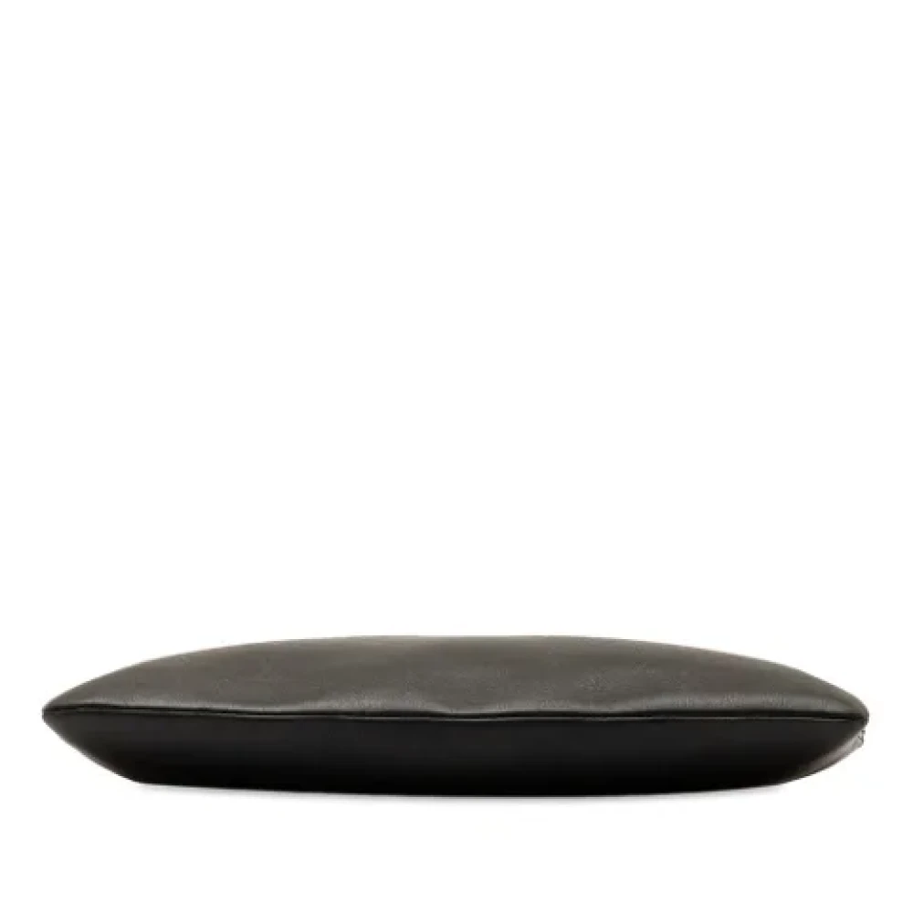 Louis Vuitton Vintage Pre-owned Leather clutches Black Dames