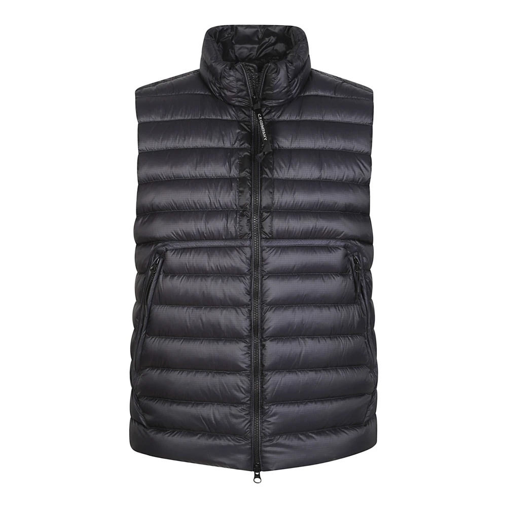 C.p. Company Men's Blue Dd-Shell Down Vest - M - Jackets