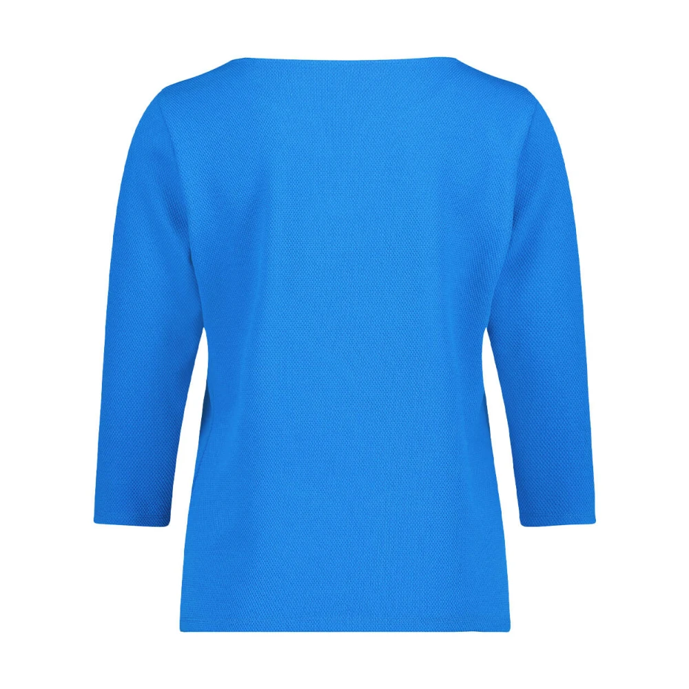 Betty Barclay Stijlvolle lange mouw top shirt Blue Dames