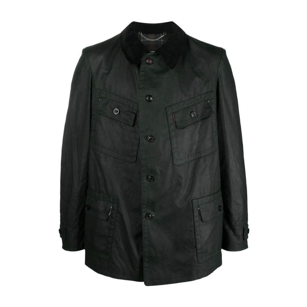 Maison Margiela Herren Blau Jacken, Mgröße:
