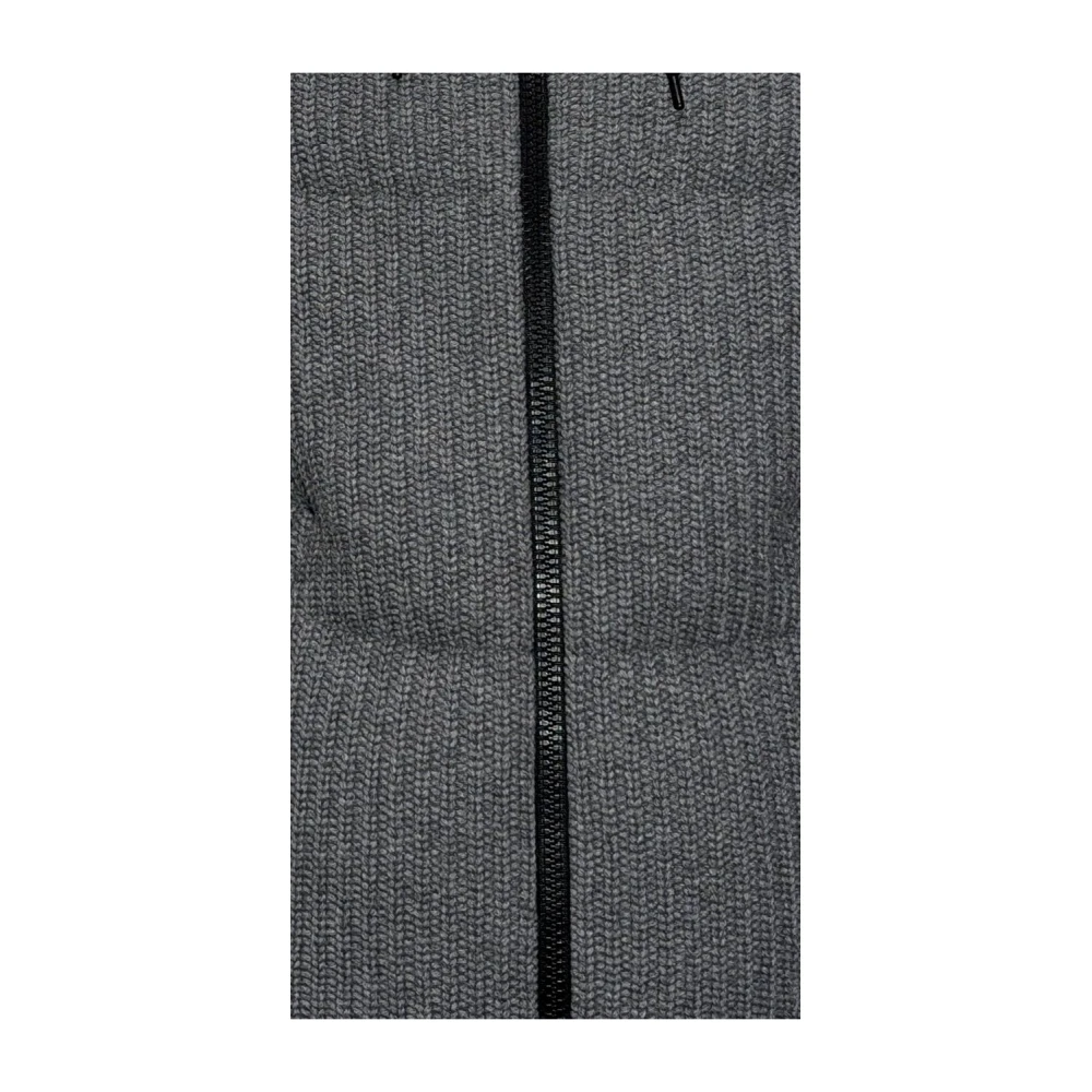 Herno Hybride Donsjas met Capuchon Gray Heren