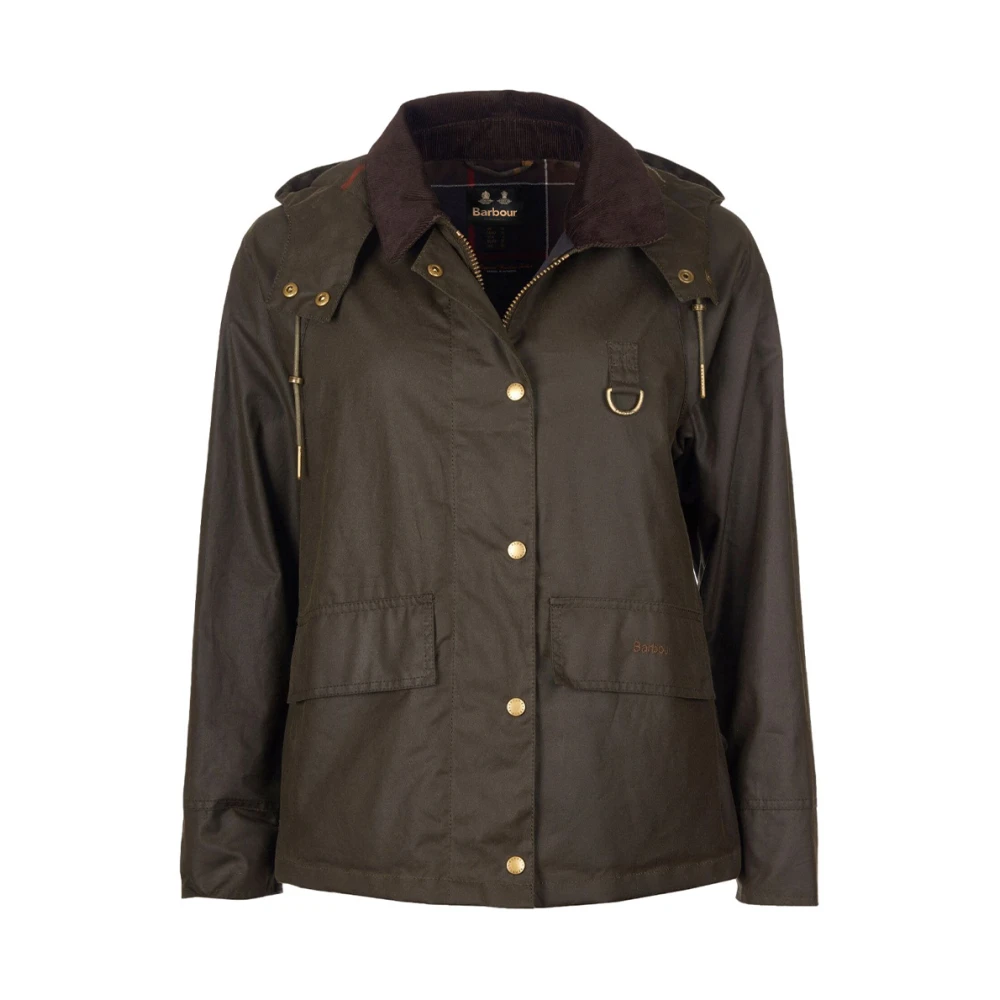 Barbour Giacca Avon Verde Donna - Immagine 3