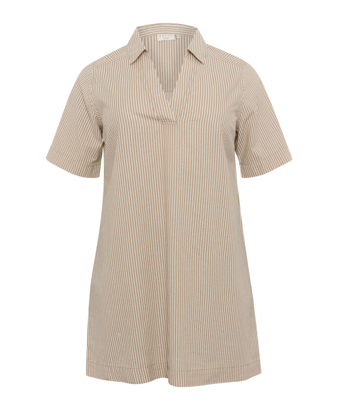 robe-rayee-avec-col-en-v
