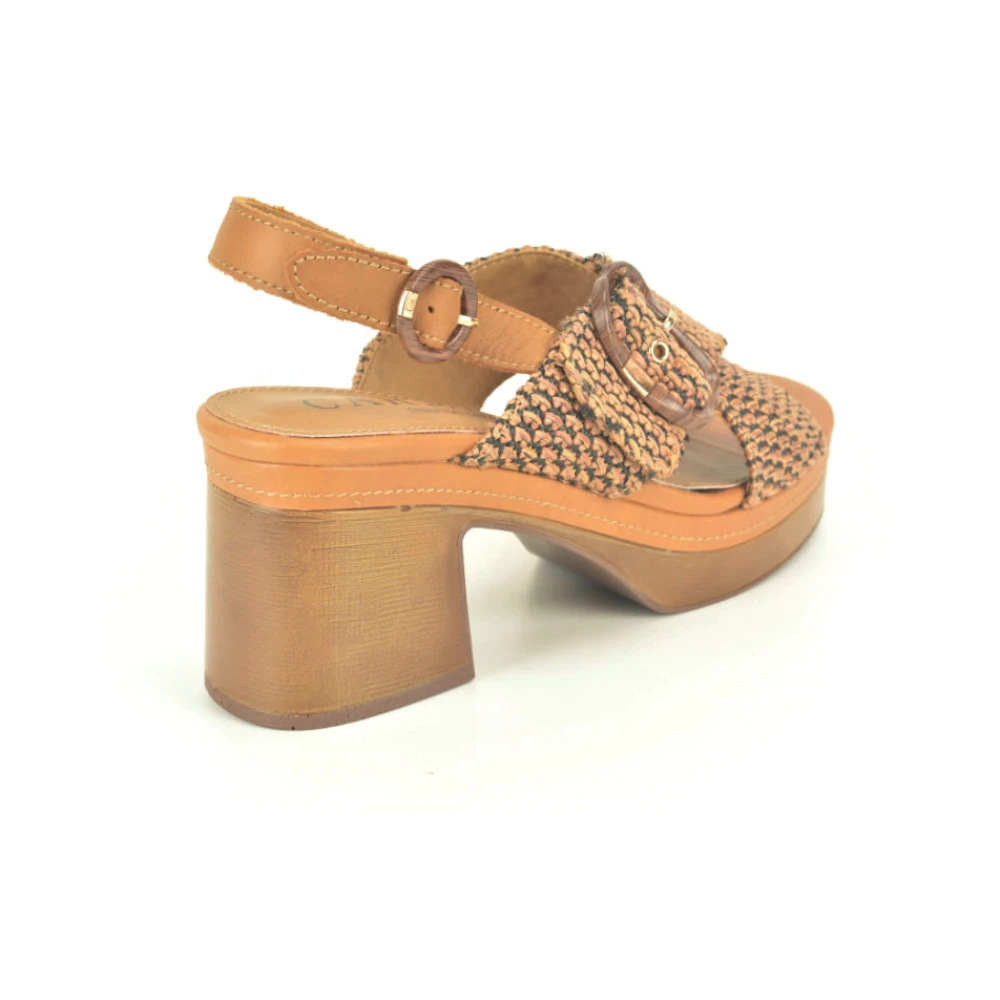 Carmela KruisSand Sandalen met Hoge Hak
