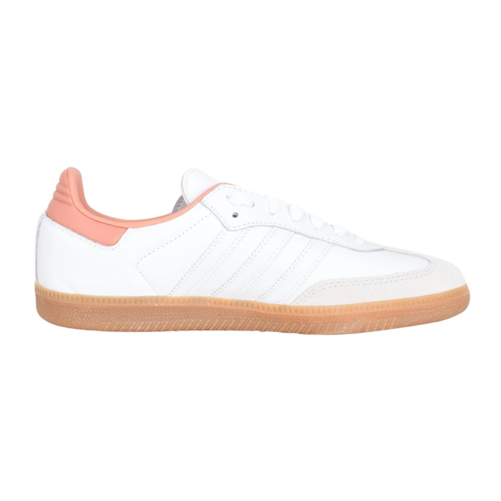 Hvide Pink Samba Og W Sneakers