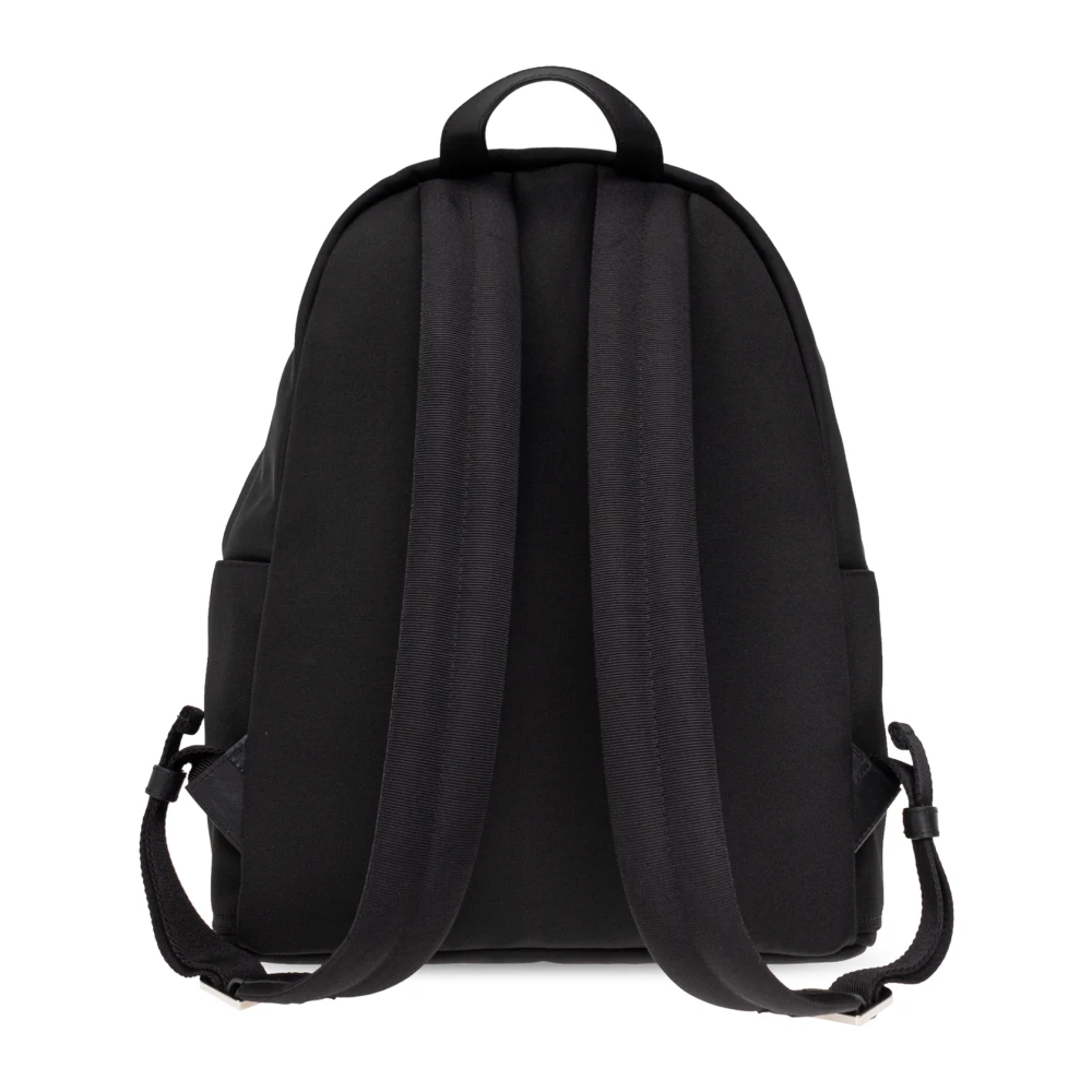 Moncler Rugzak met logopatch Black Heren