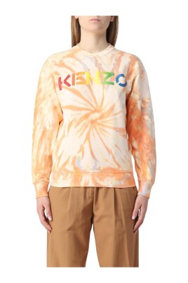 sweatshirt-graphique-multicolore-femme