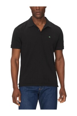 black-cotton-polo-shirt-with-button-fastening