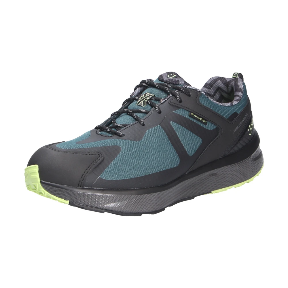 Joya Comfortabele Donkergroene Sneaker Heren Schoenen