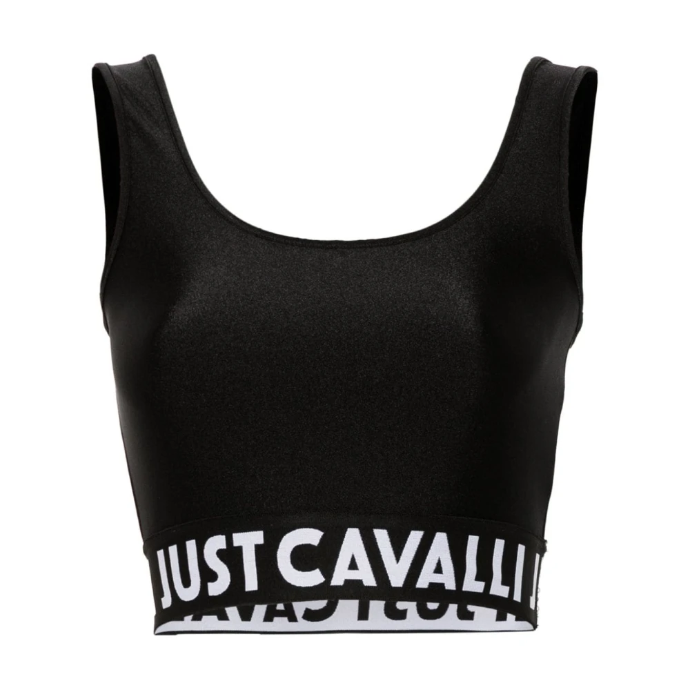 Just Cavalli Sleeveless Tops Black Dames