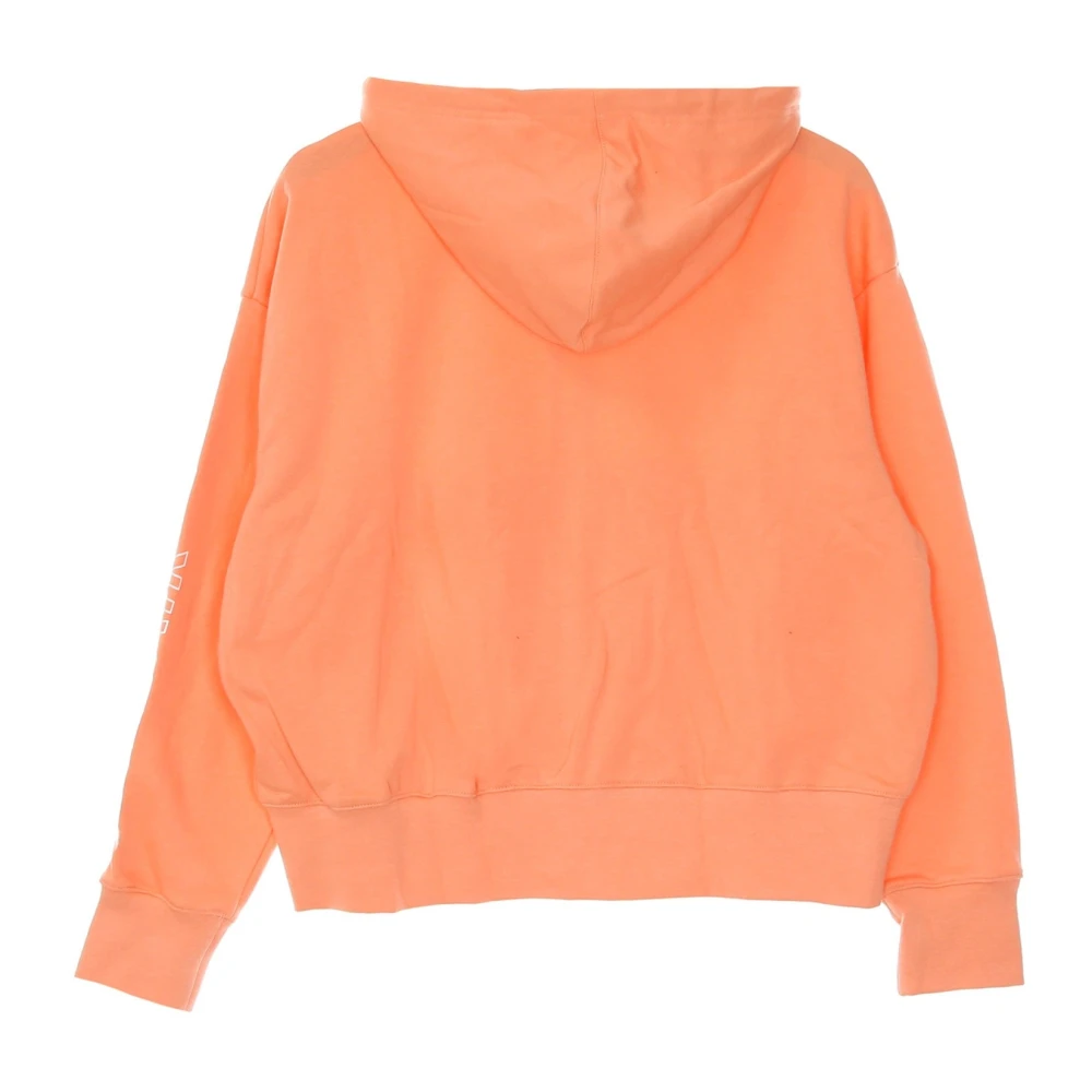 Nike Zip Hoodie Sportswear Orange Dames