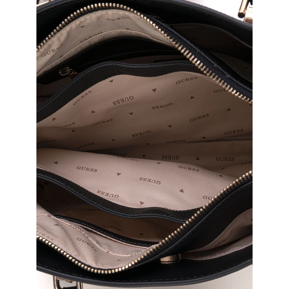 Guess Middelgrote tas met verstelbare band Black Dames