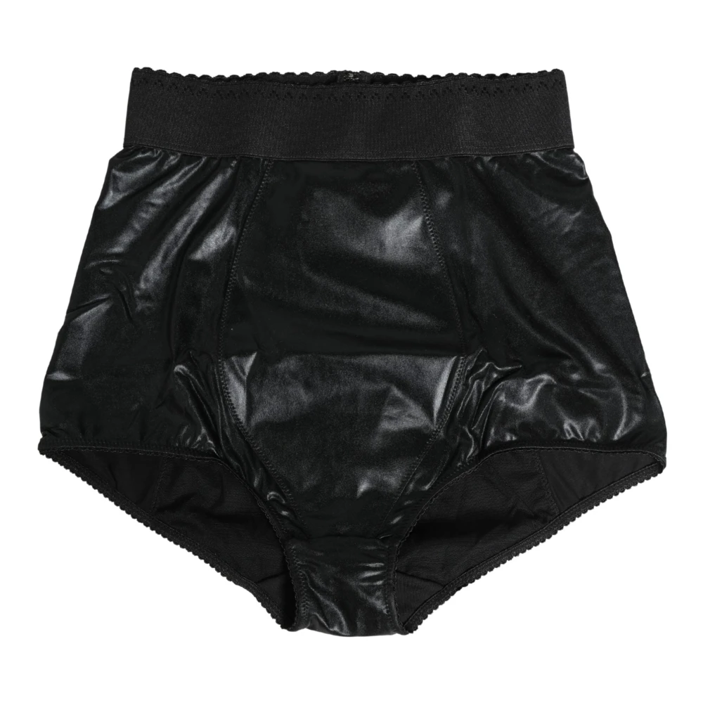 Dolce & Gabbana Women's Black Underpants, S, High Waist Girdle