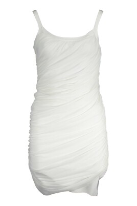 white-short-dress-tank-top-style